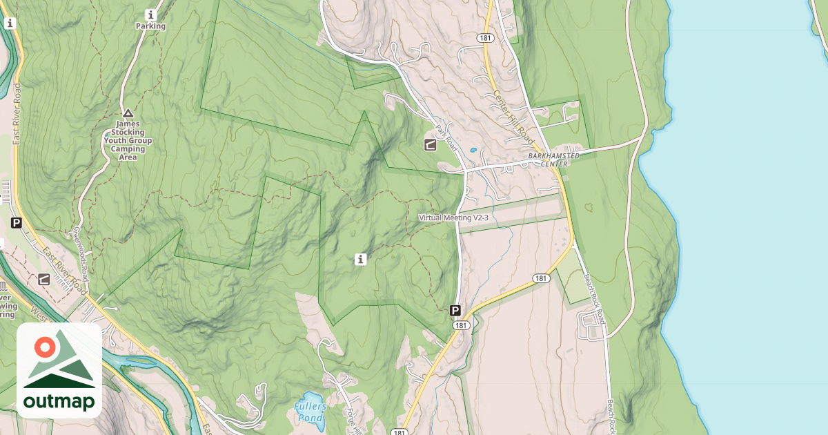 Map of Virtual Meeting