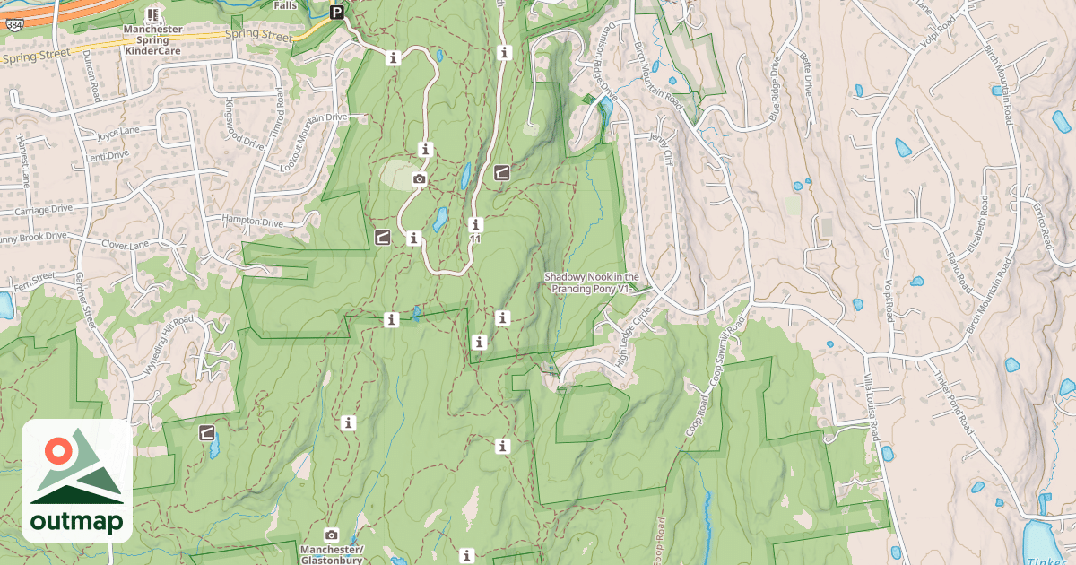 Map of Shadowy Nook in the Prancing Pony