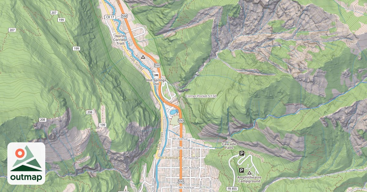 Map of Corner Pocket