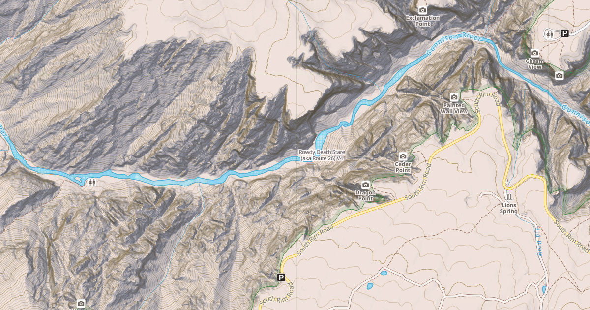 Map preview of Rowdy Death Stare (aka Route 26)