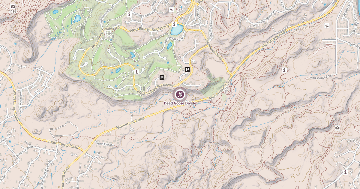 Map preview of Dead Goose Divide