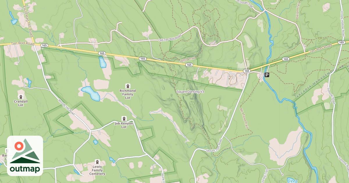 Map of Square Dancing