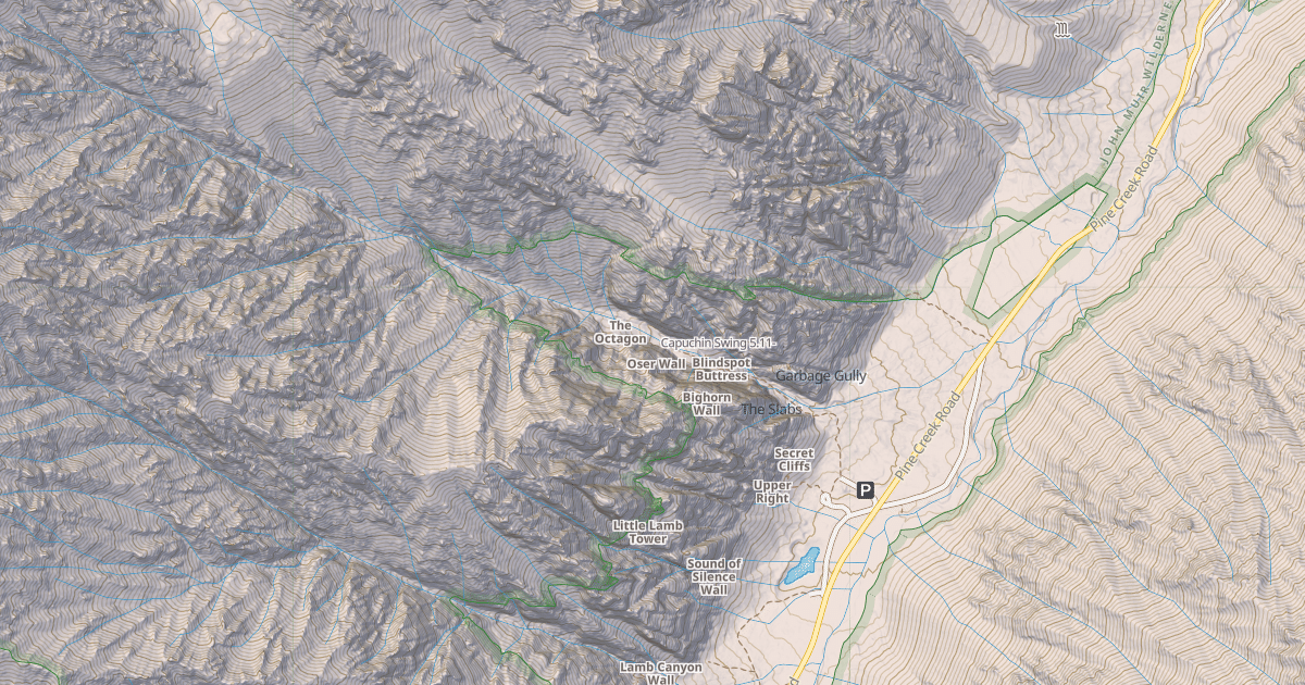 Map preview of Capuchin Swing