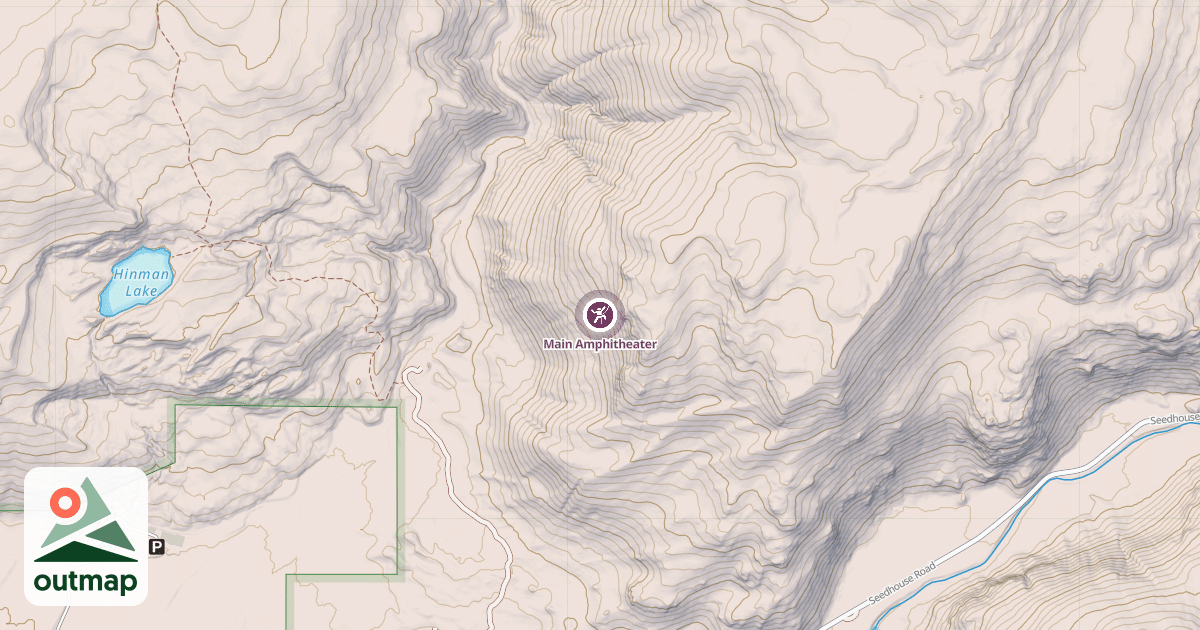 Map of Main Amphitheater