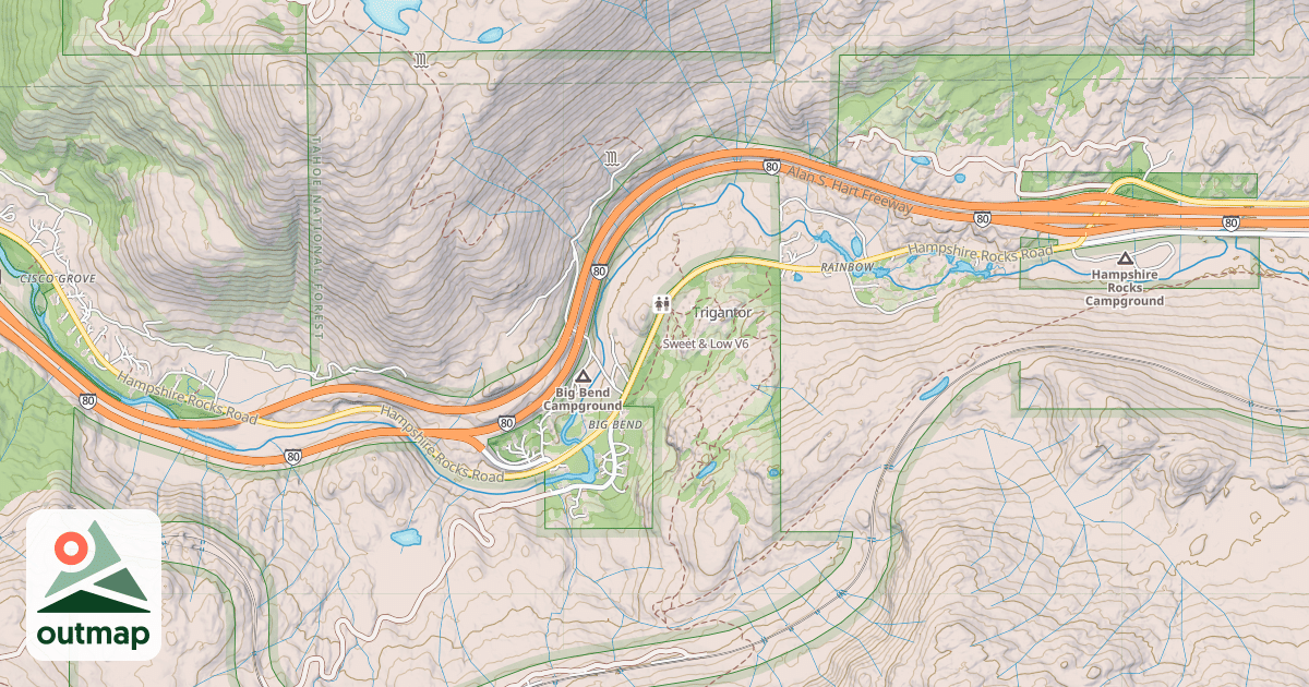 Map of Sweet & Low