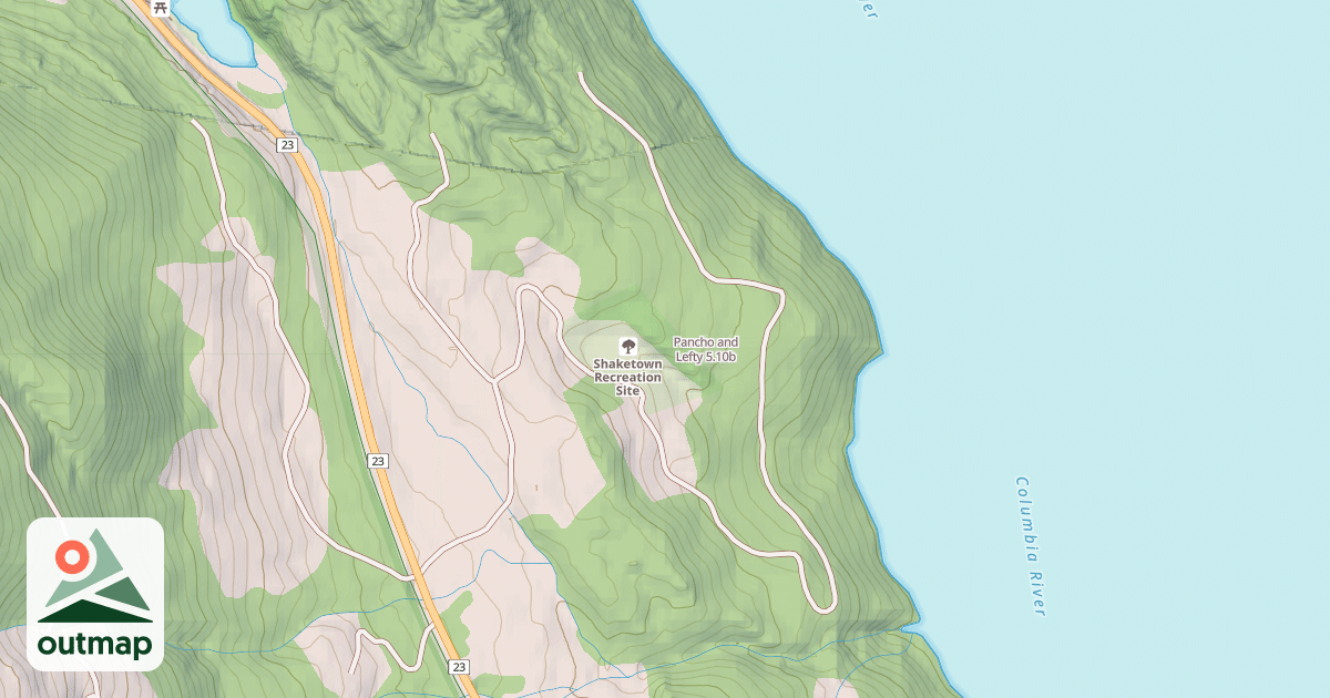 Map of Pancho and Lefty