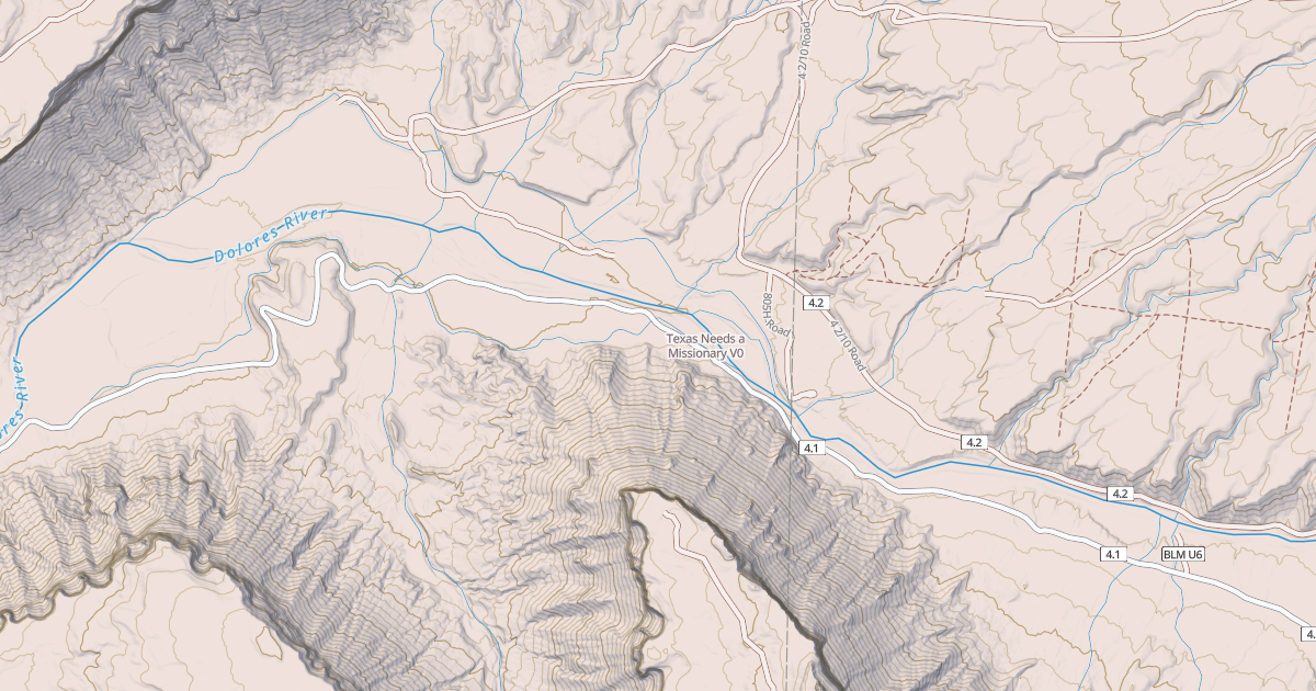 Map preview of Texas Needs a Missionary