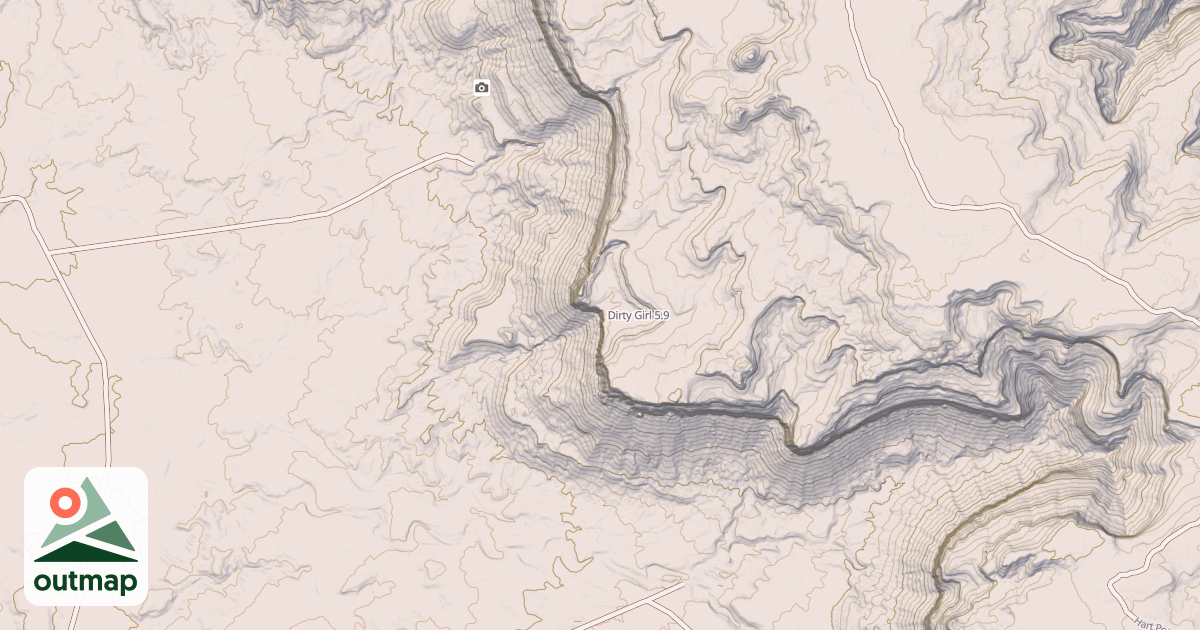 Map of Dirty Girl