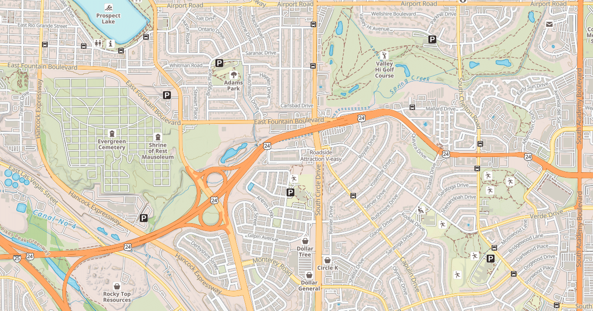 Map preview of Roadside Attraction