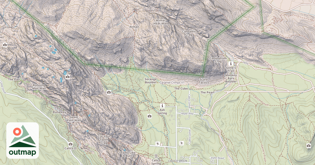 Map of Caramel Crimps