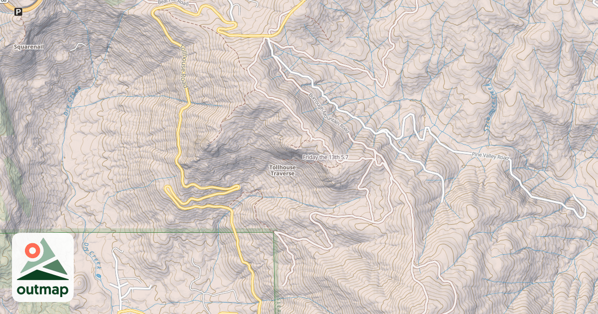 Map of Friday the 13th