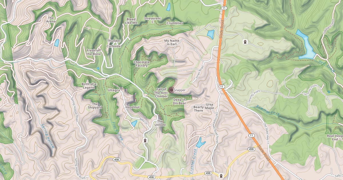 Map preview of Snapper