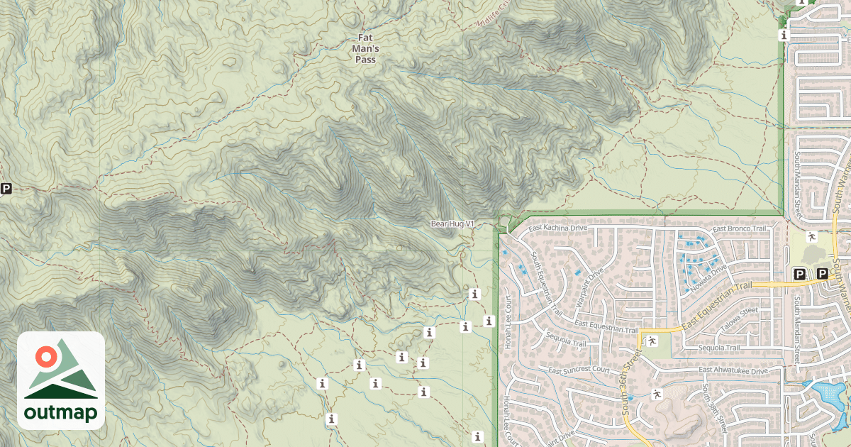 Map of Bear Hug