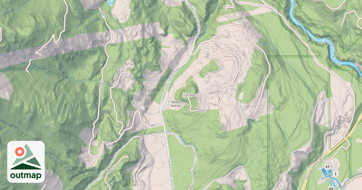 Map of Just Beat It