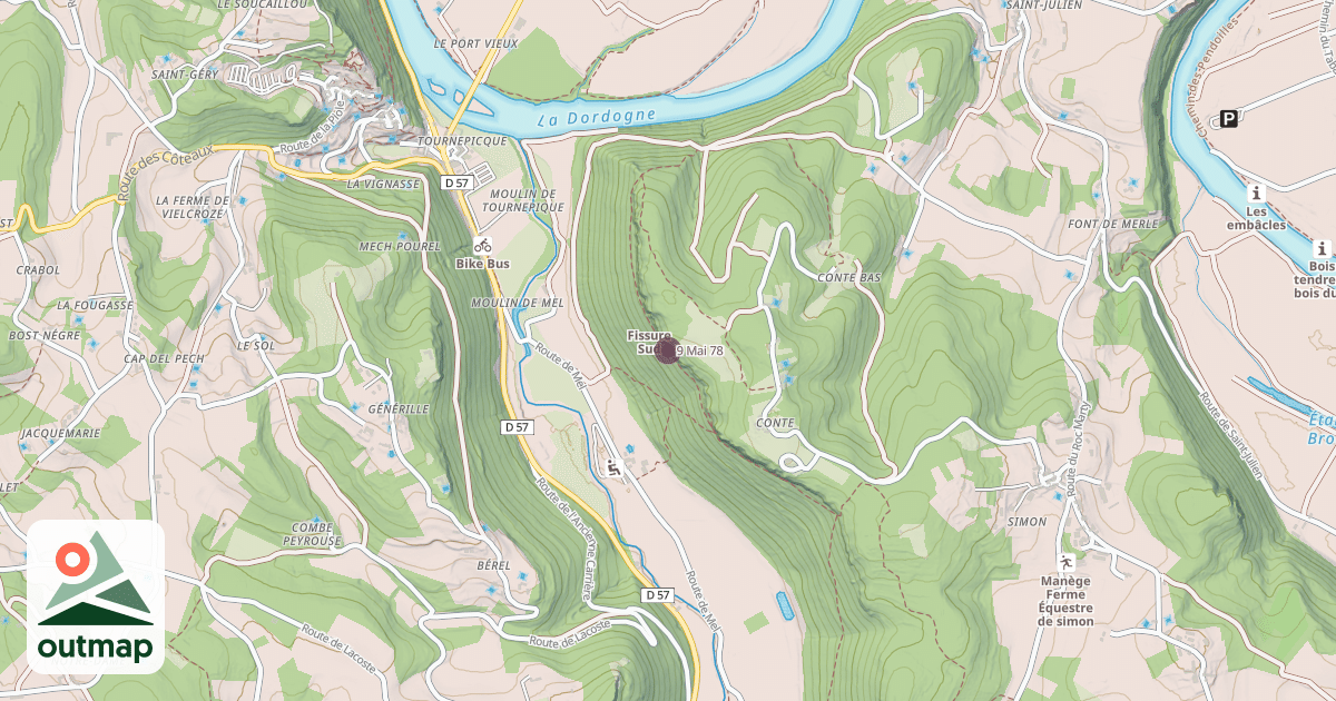 Map of 9 Mai 78