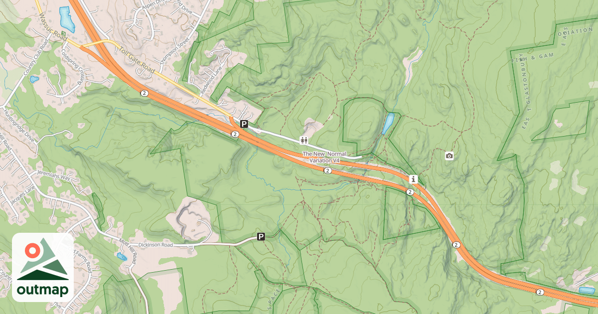 Map of The New  Normal Variation