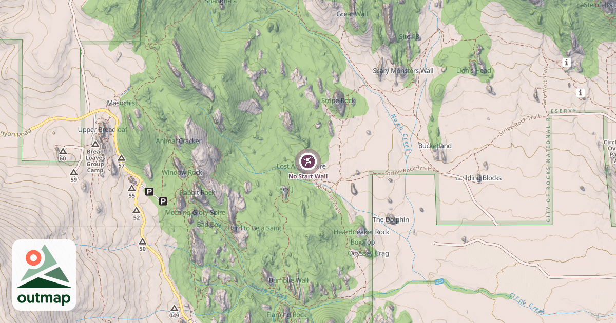 Map of No Start Wall