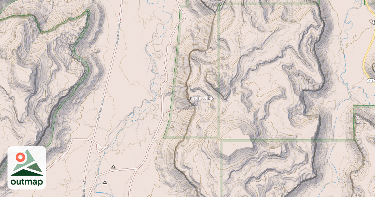 Map of First Blood
