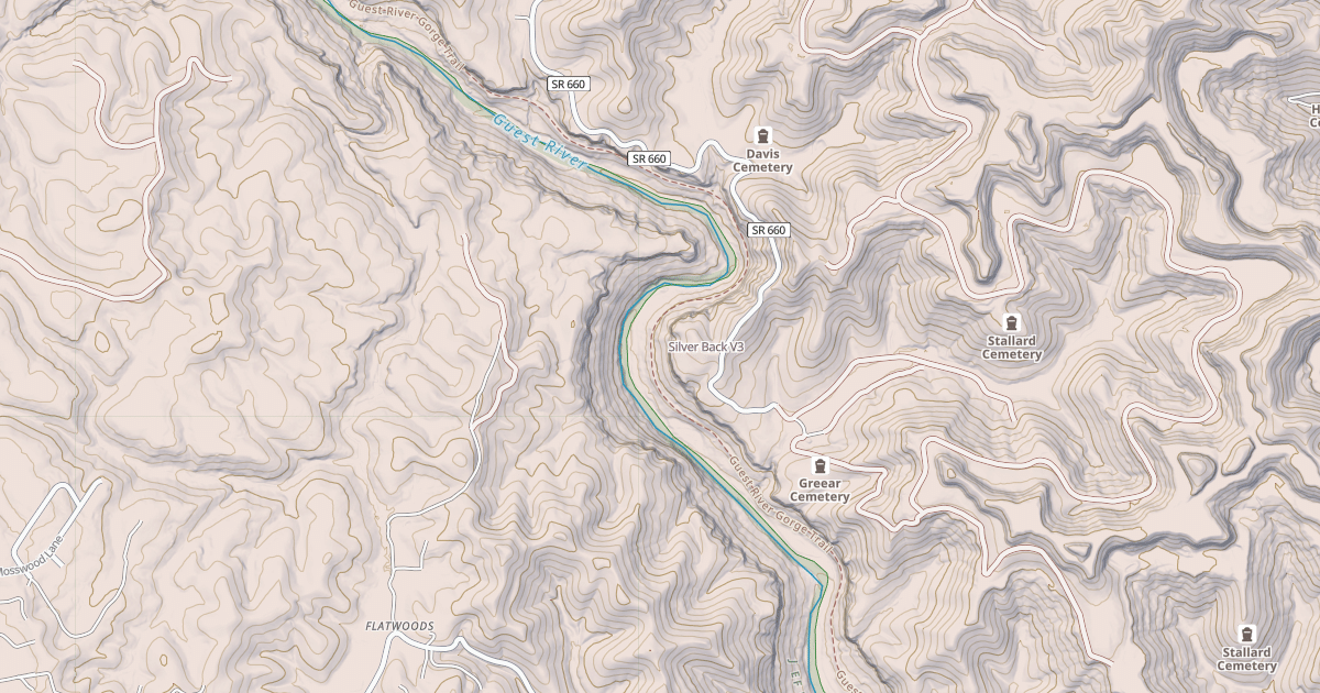 Map preview of Silver Back