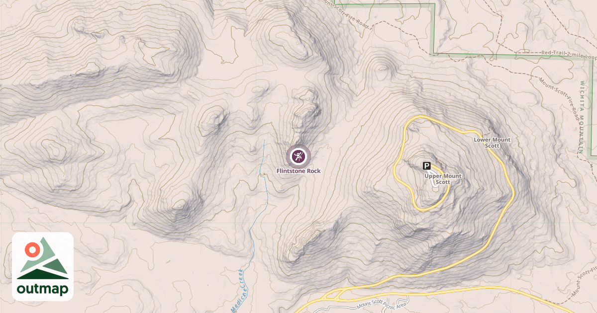 Map of Flintstone Rock