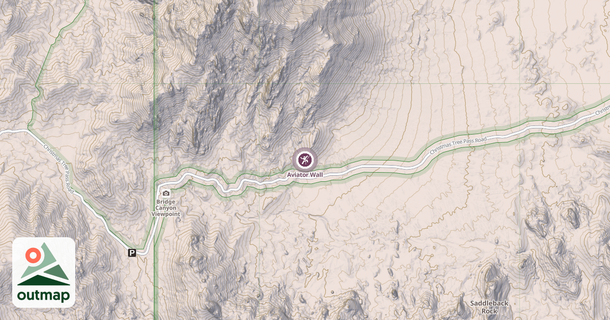 Map of Aviator Wall
