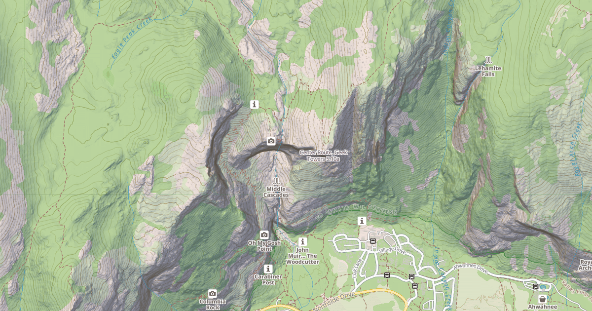 Map preview of Center Route, Geek Towers