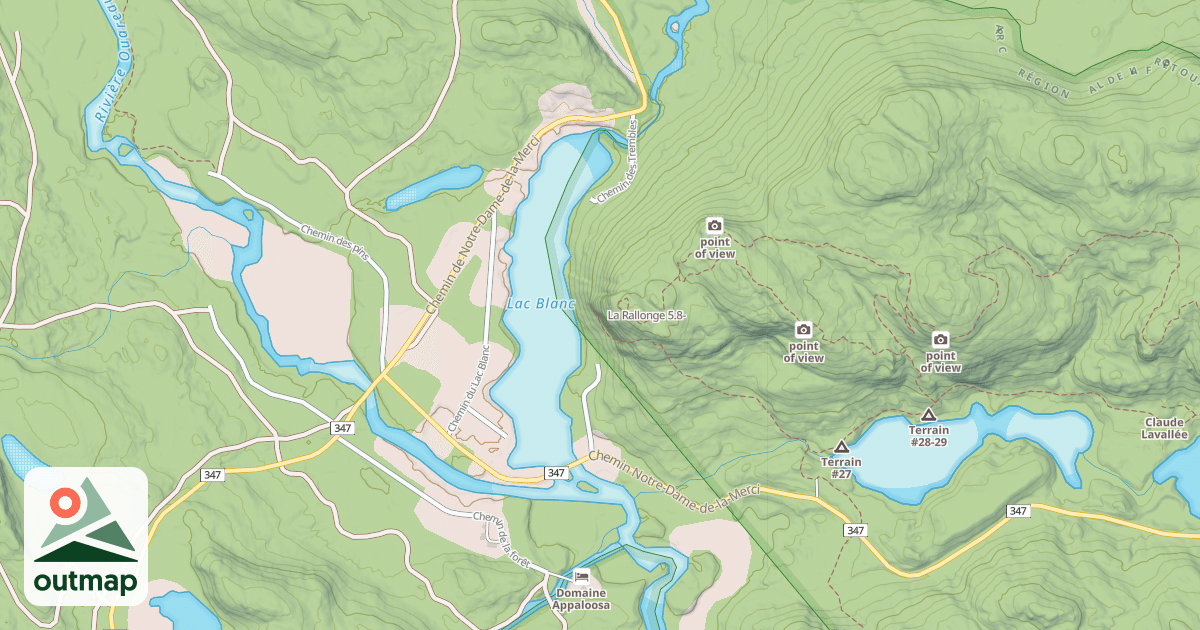 Map of La Rallonge