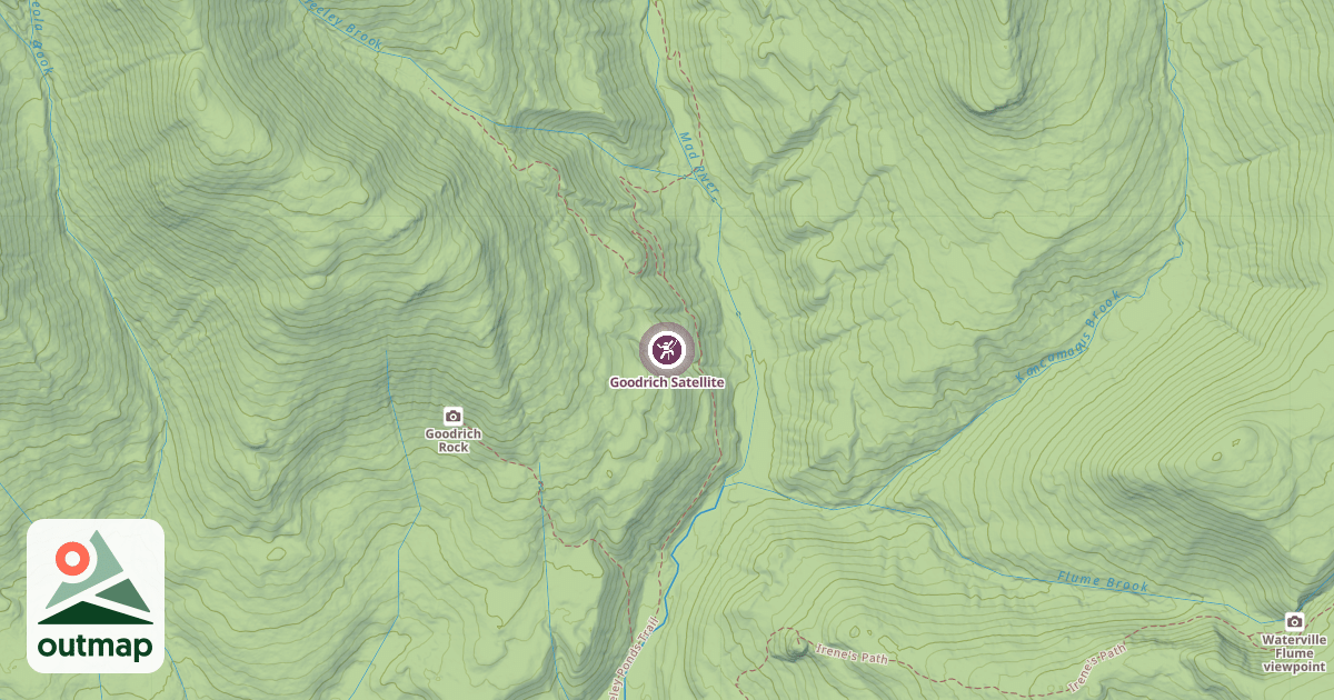 Map of Goodrich Satellite