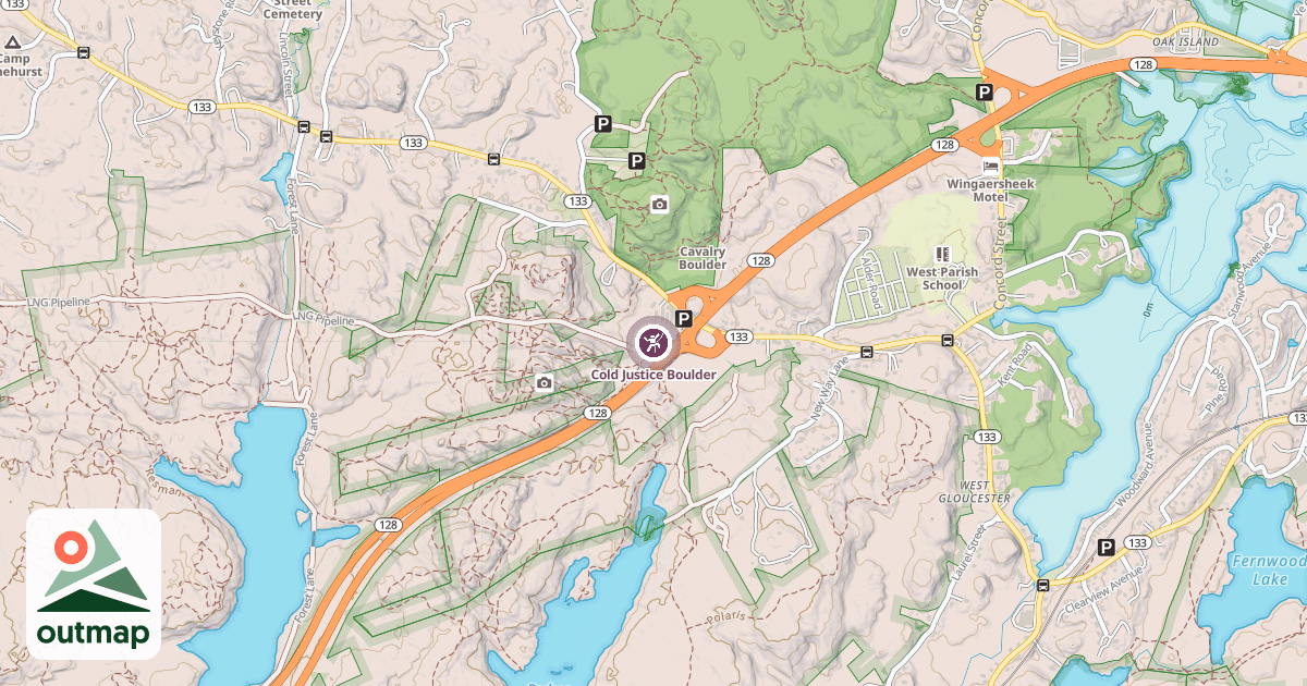 Map of Cold Justice Boulder