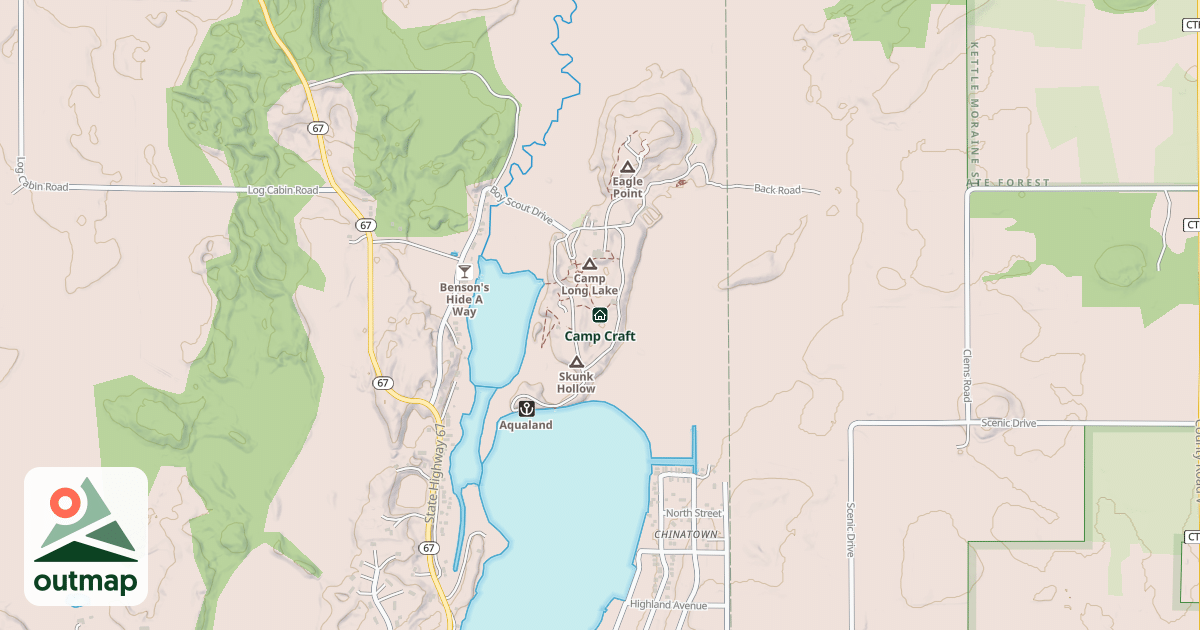 Map of Camp Craft