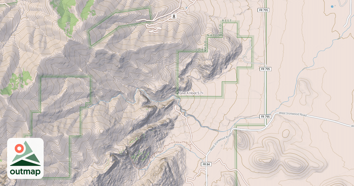 Map of Give A Hoot