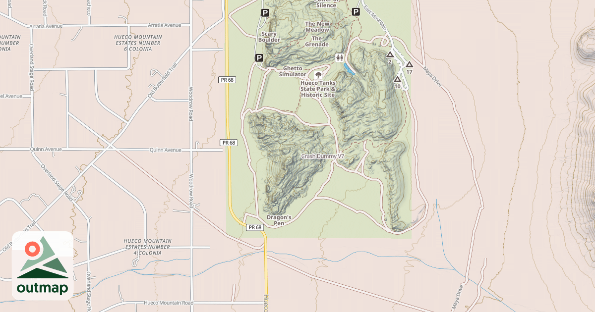 Map of Crash Dummy