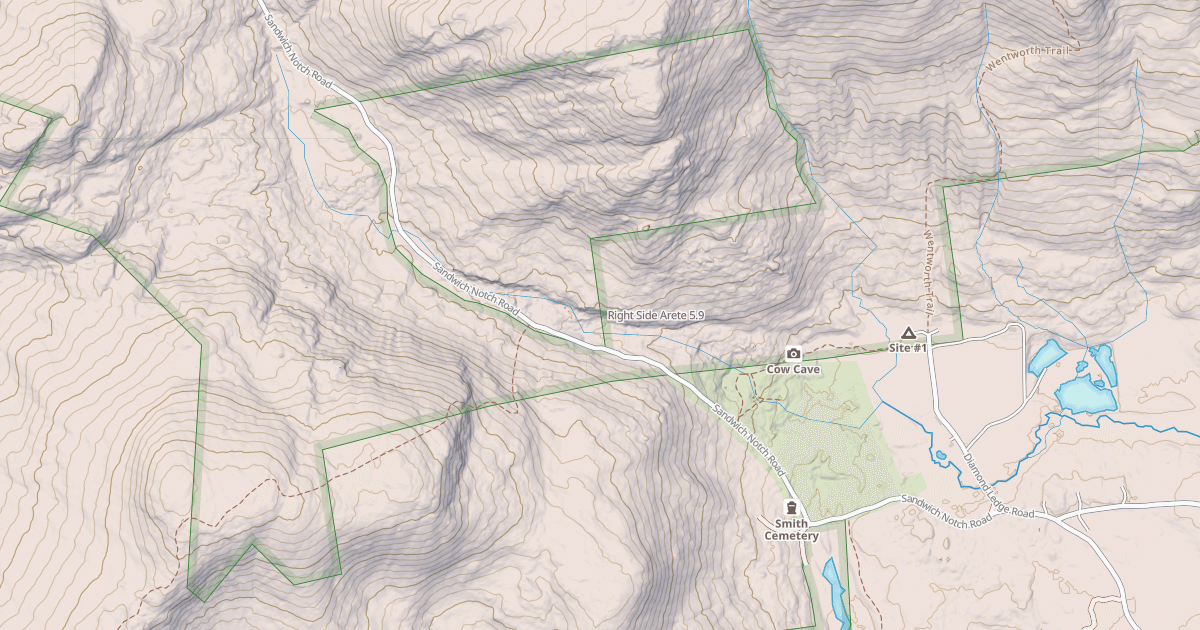 Map preview of Right Side Arete