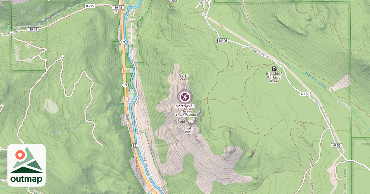 Map of North Wall