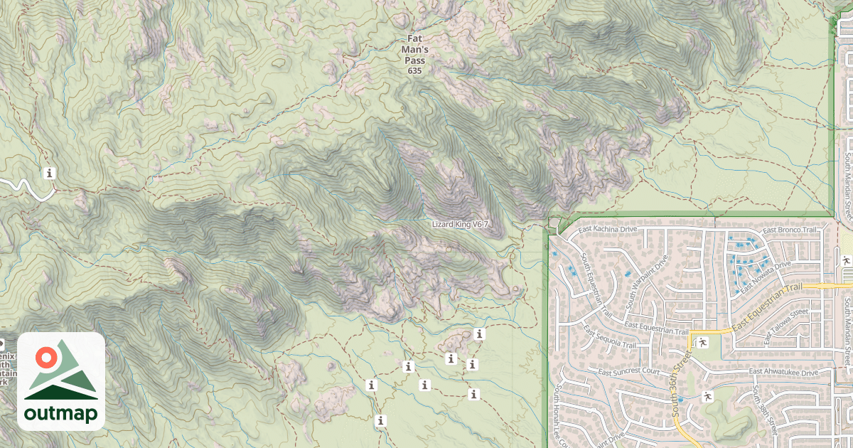 Map of Lizard King