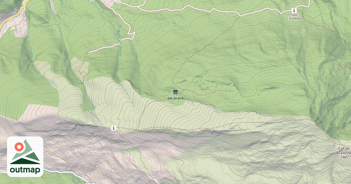 Map of Jas Jirard