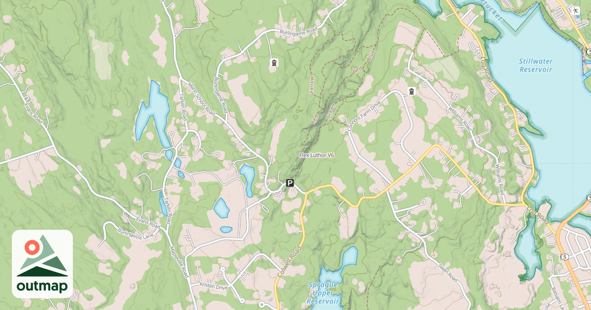 Map of Flex Luthor