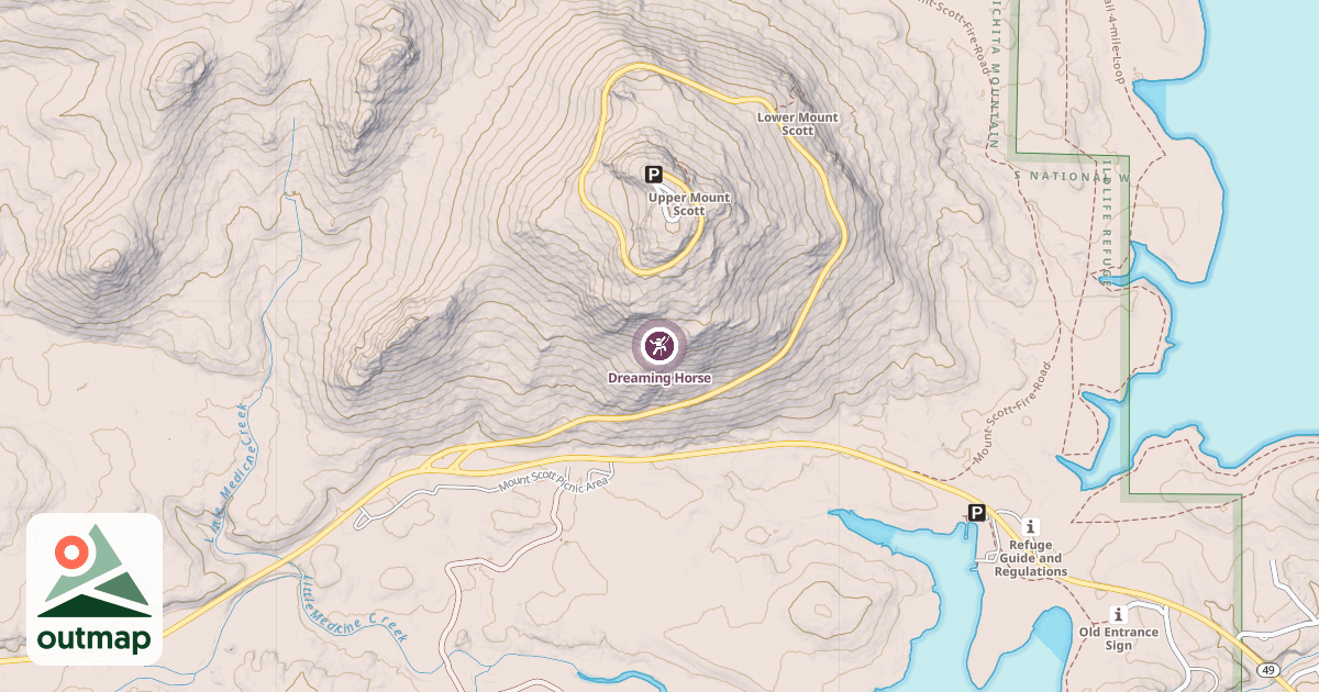 Map of Dreaming Horse