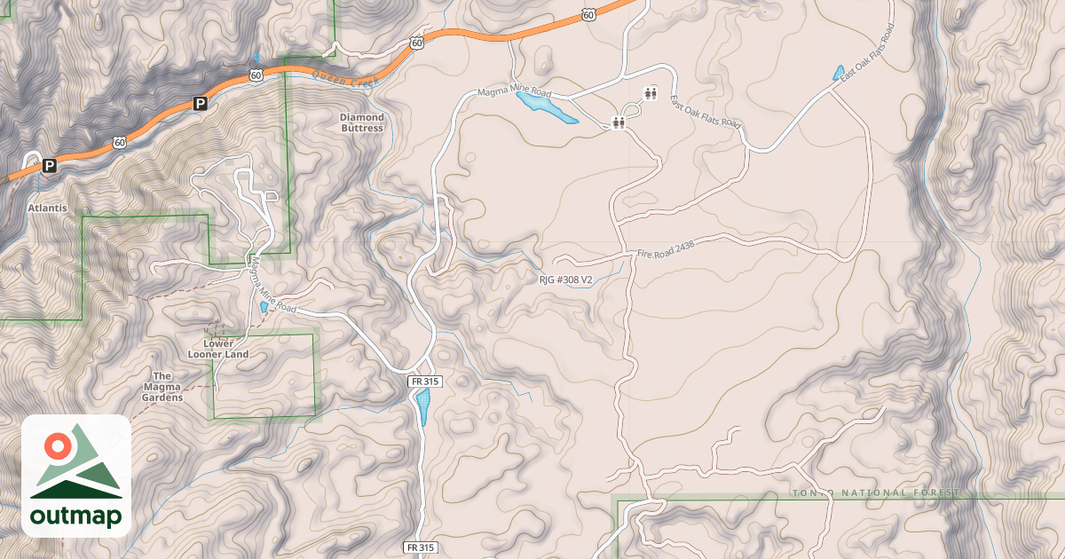 Map of RJG #308