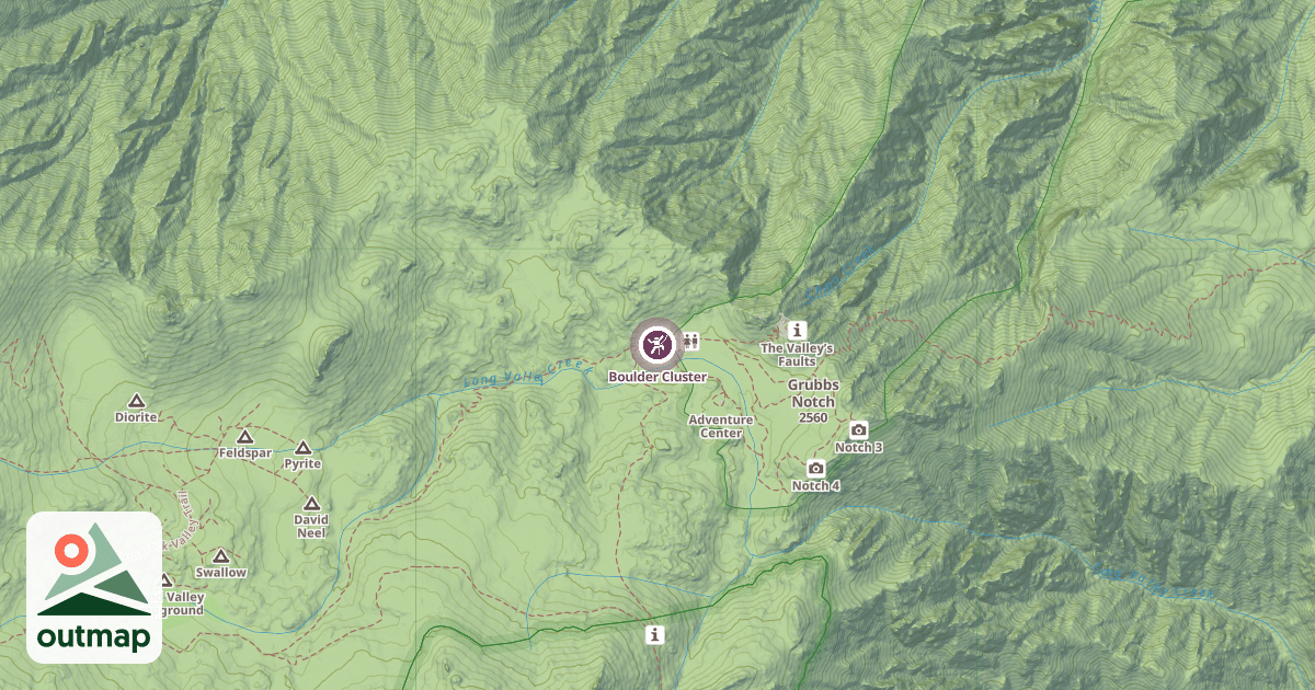 Map of Boulder Cluster