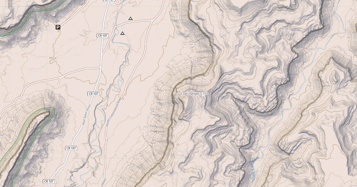 Map preview of Coat Hanger