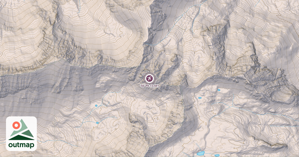 Map of 'S6' Pk 13,441