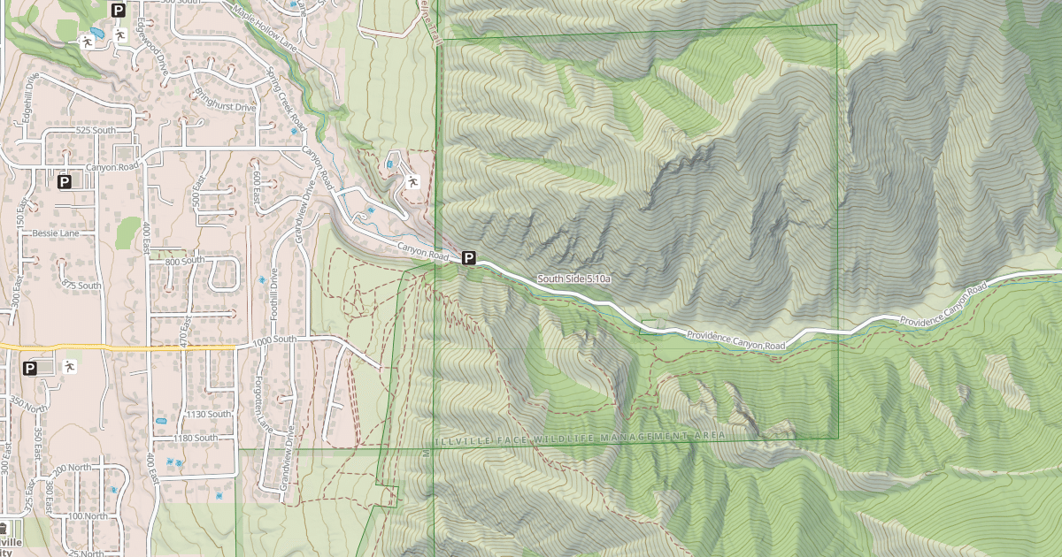 Map preview of South Side