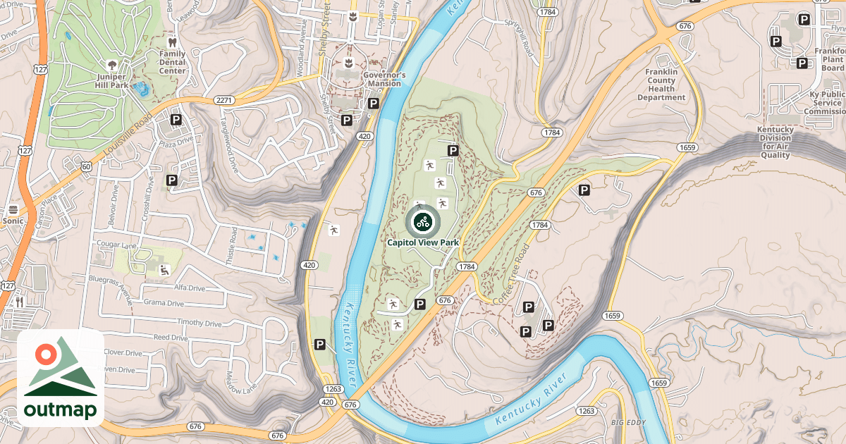 Map of Capitol View Park