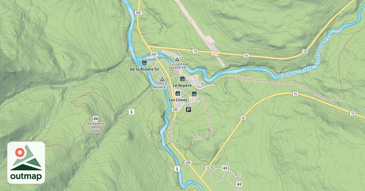 Map of La Corniche