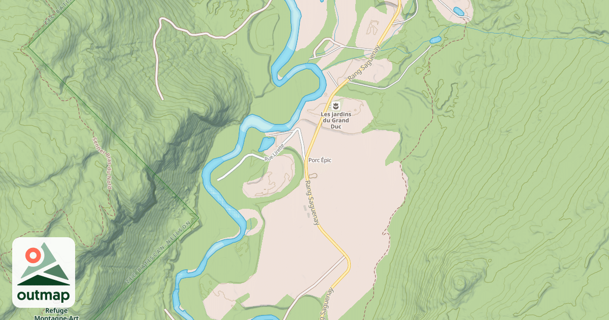 Map of Porc Épic