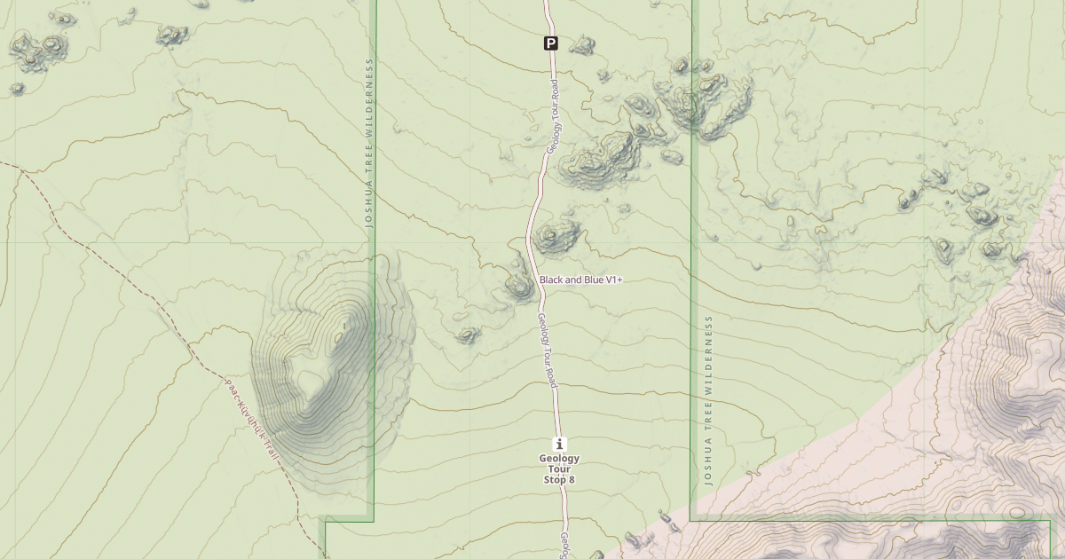 Map preview of Black and Blue