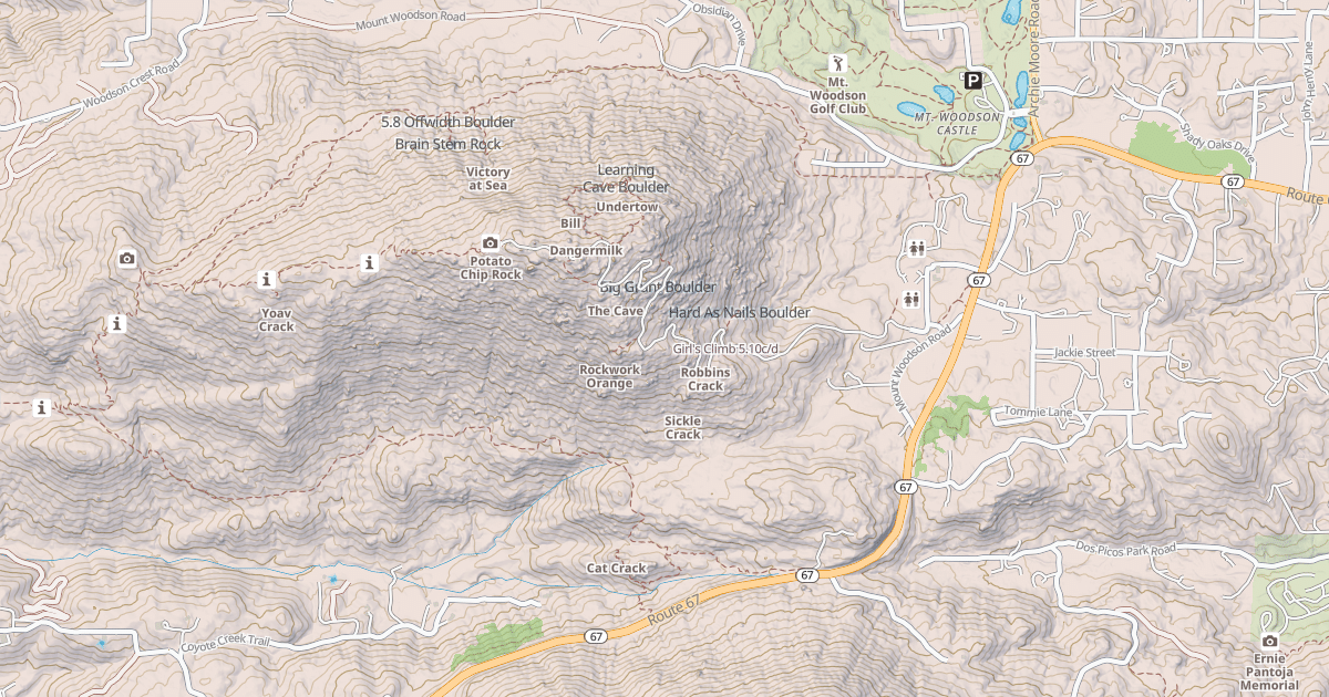 Map preview of Girl's Climb