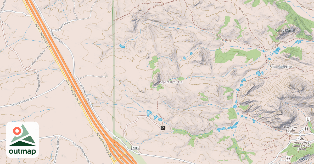 Map of Piece of Dirt