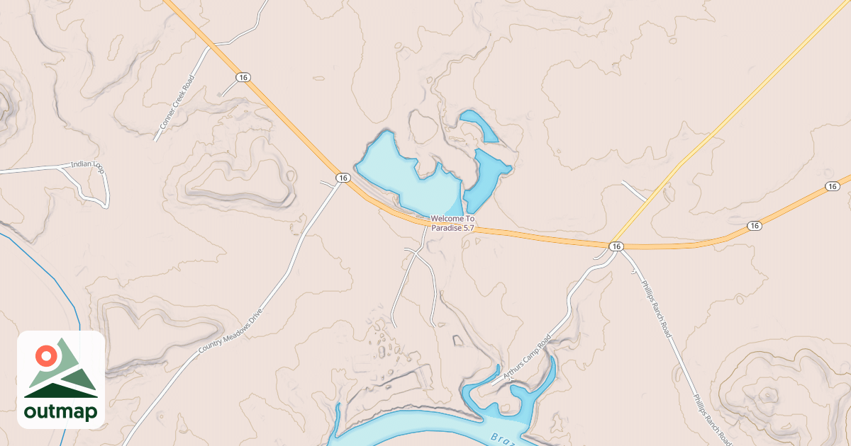 Map of Welcome To Paradise